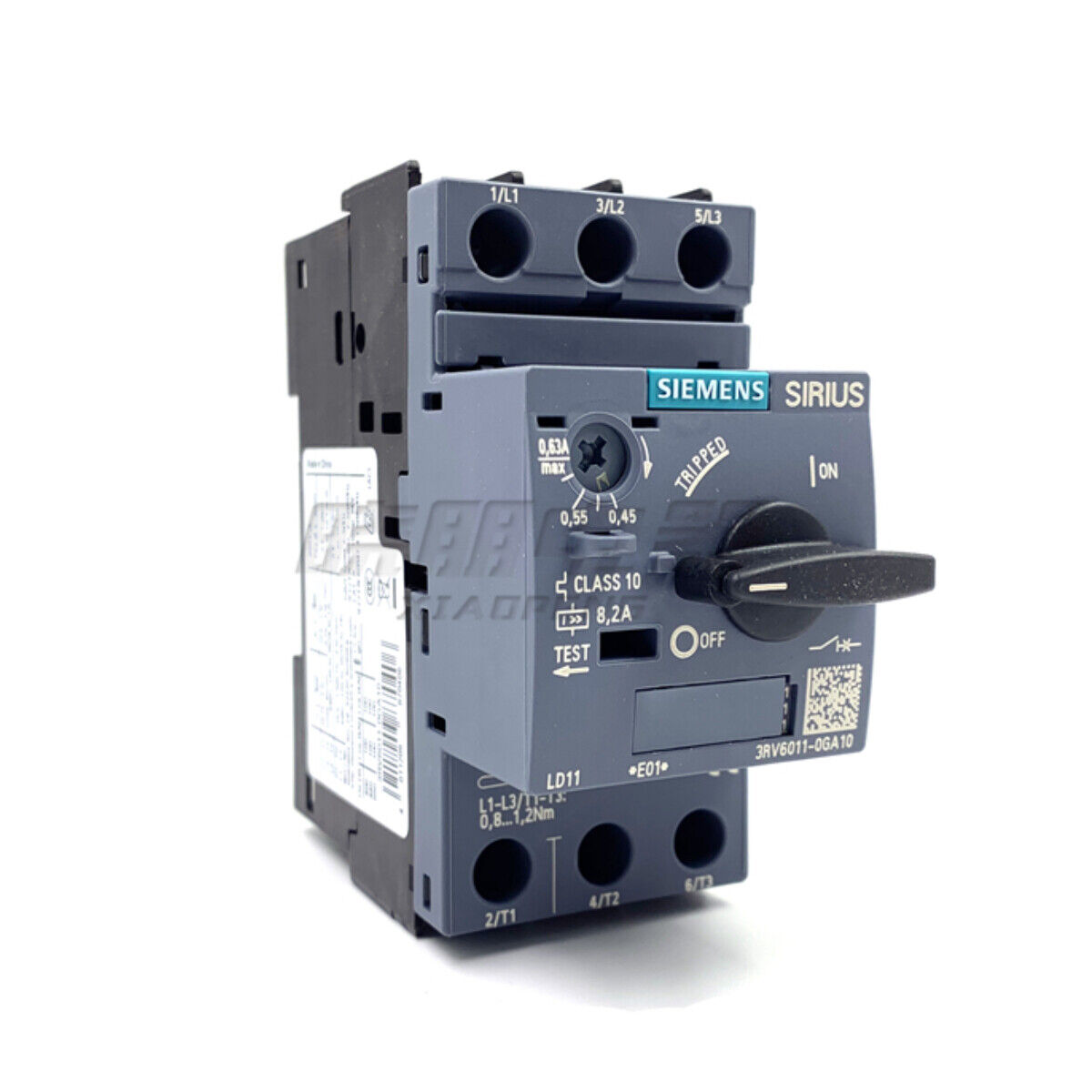 SIEMENS Motor Protection Circuit Breaker 3RV6011-0GA10 0.45-0.63A