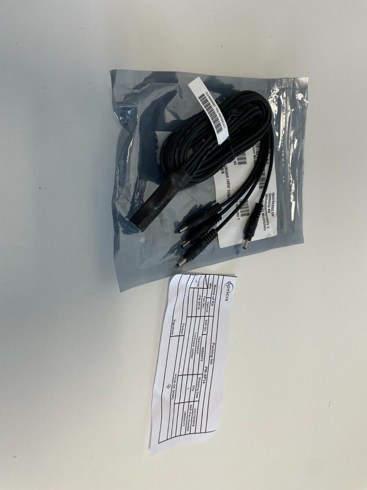 L20:   Opticis/ Siemens PW-SP14 / 08694072 Cable