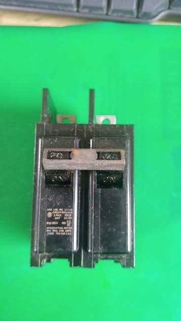 Siemens ITE BQ2-B020 20 Amp 120/240 VAC 2 Pole Circuit Breaker BQ BQ2B020 (TB)