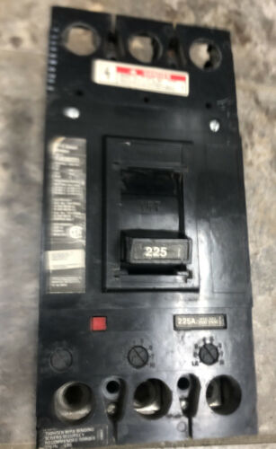 Siemens ITE FJ6 FJ63B225 3 pole 225 amp 600v Circuit Breaker FJ 225A 