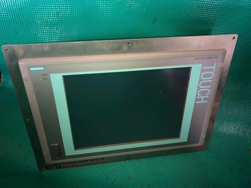 SIEMENS SIMATIC PANEL PC 677 A5E0117092403 W/ 6AV7872-0FC30-1AC0(A5E02625806-K7)