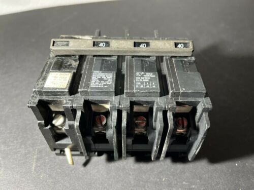 Siemens ITE BQ3B04000S01 Circuit Breaker BQ3B040 With Shunt Trip 40 A