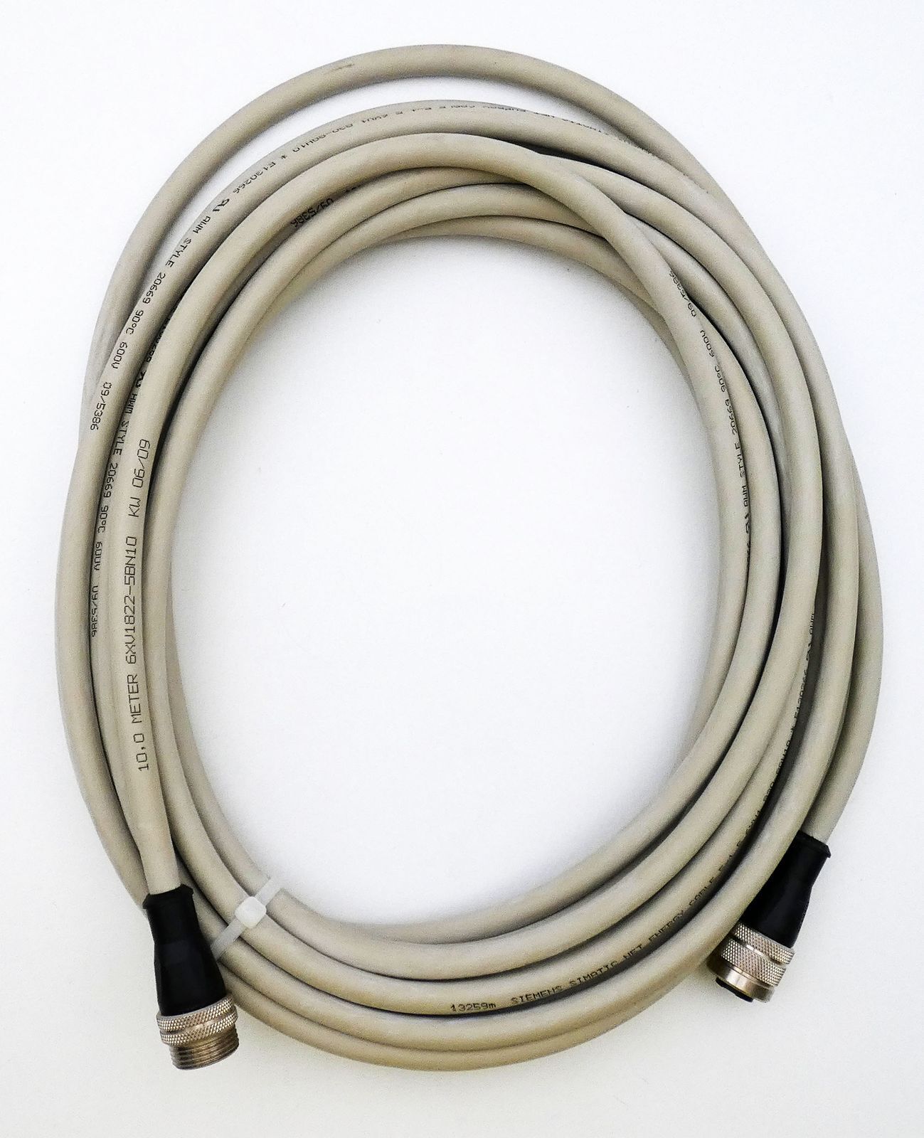 Siemens 6XV1822-5BN10 6XV1 822-5BN10 10m 5-polig 7/8" Steckleitung -unused-