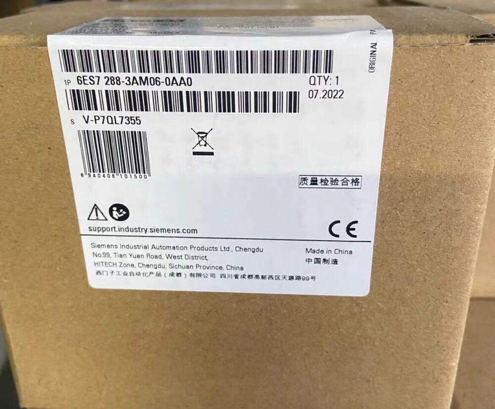 1件装全新西门子6ES7 288-3AM06-0AA0 6ES7288-3AM06-0AA0带盒-