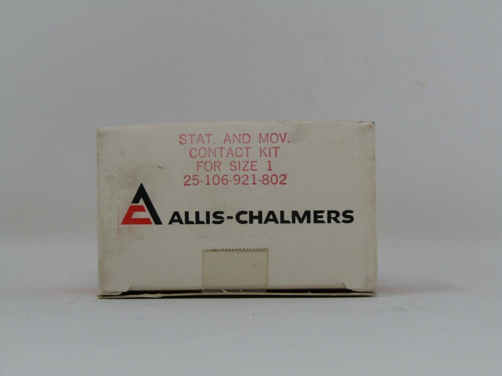 ALLIS-CHALMERS / SIEMENS ALLIS 25-106-921-802 CONTACT KIT / SIZE 1 / NEW SURPLUS