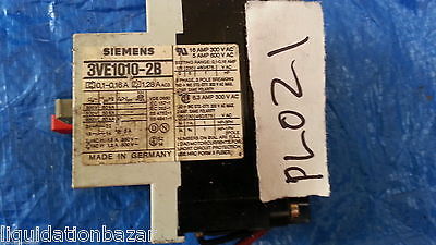 SIEMENS 0.1-0.16 MANUAL MOTOR STARTER 3VE1010-2B