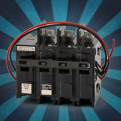BQ3B100-01-Siemens Circuit Breaker 3POLE 100AMP Bolt-On BQ 3PHASE