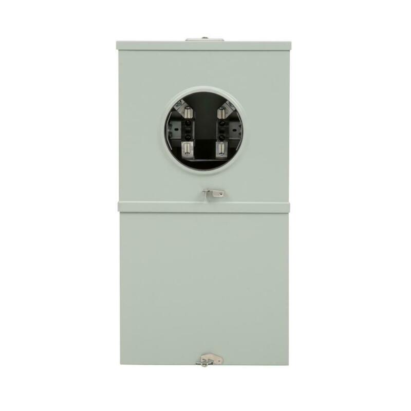 Siemens Outdoor Meter Combo Load Center 200-Amp 6-Space 6-Circuit Main Lug