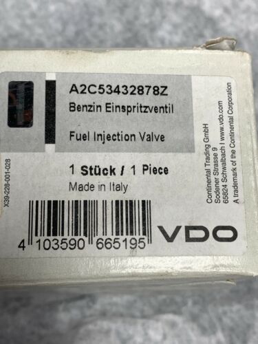 For BMW 545i 550i 650i 745i 750i X5 04-10 Fuel Injector Siemens/VDO A2C53432878Z