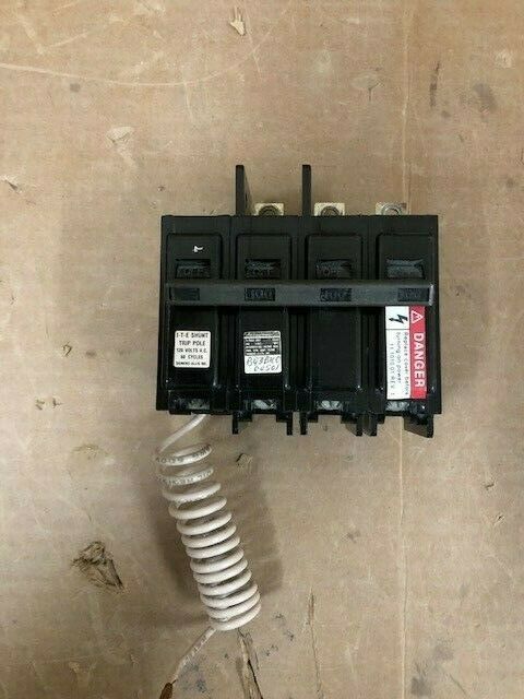 ITE Siemens BQ3B100 shunt trip breaker BQ3B10000S01 3 pole 100 amp