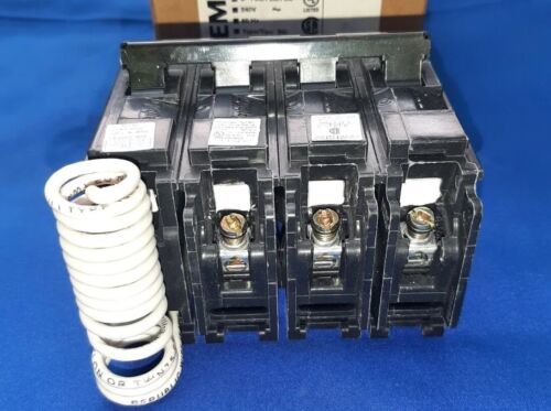 New Siemens BQ3B05000S01 50A 3P 240V 10K BQ 120V Shunt Breaker