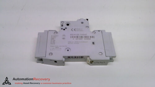 SIEMENS 5SJ4 125-7HG41, MINIATURE CIRCUIT BREAKER, 25A, 1POLE, 240V,, NE #219965