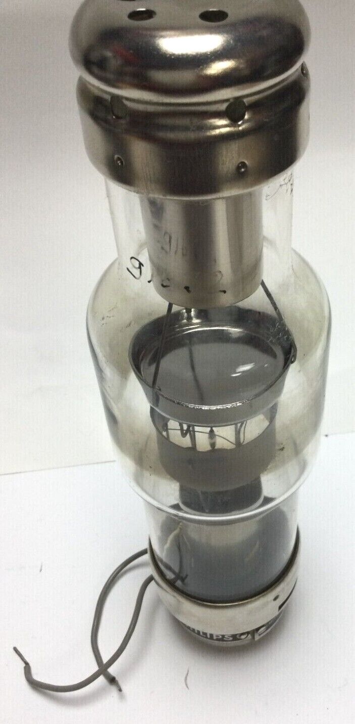 X-RAY TUBE VINTAGE |1950 PHILIPS Type Nr 28136/00 125 kV Rectifier (Kenotron)