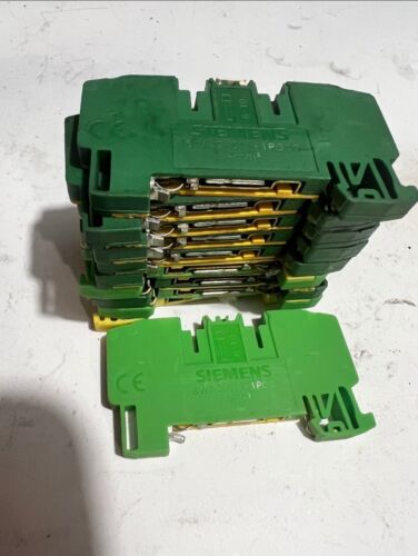 🔥Lot of (20) SIEMENS 8WA2 011-1PG30 TERMINAL BLOCK, 28-12AWG, 4MM2. FREE SHIP