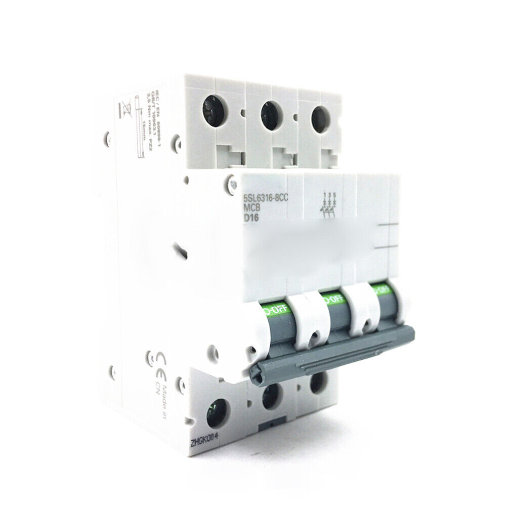 For Siemens 3P 16A 400V Circuit Breaker 5SL6316-8CC