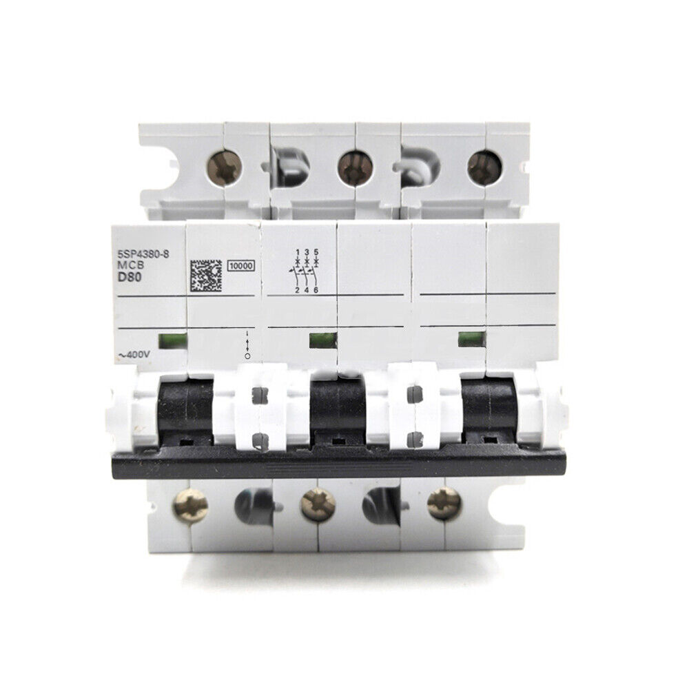 For Siemens 5SP4380-8 Miniature Circuit Breaker 400V 3P 10kA