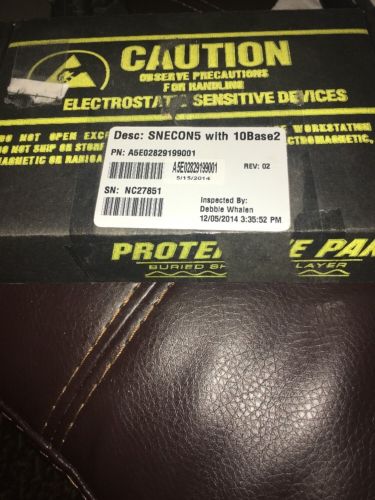 Siemens A5E02829199001 SNECON5 With 10Base2, New In Box