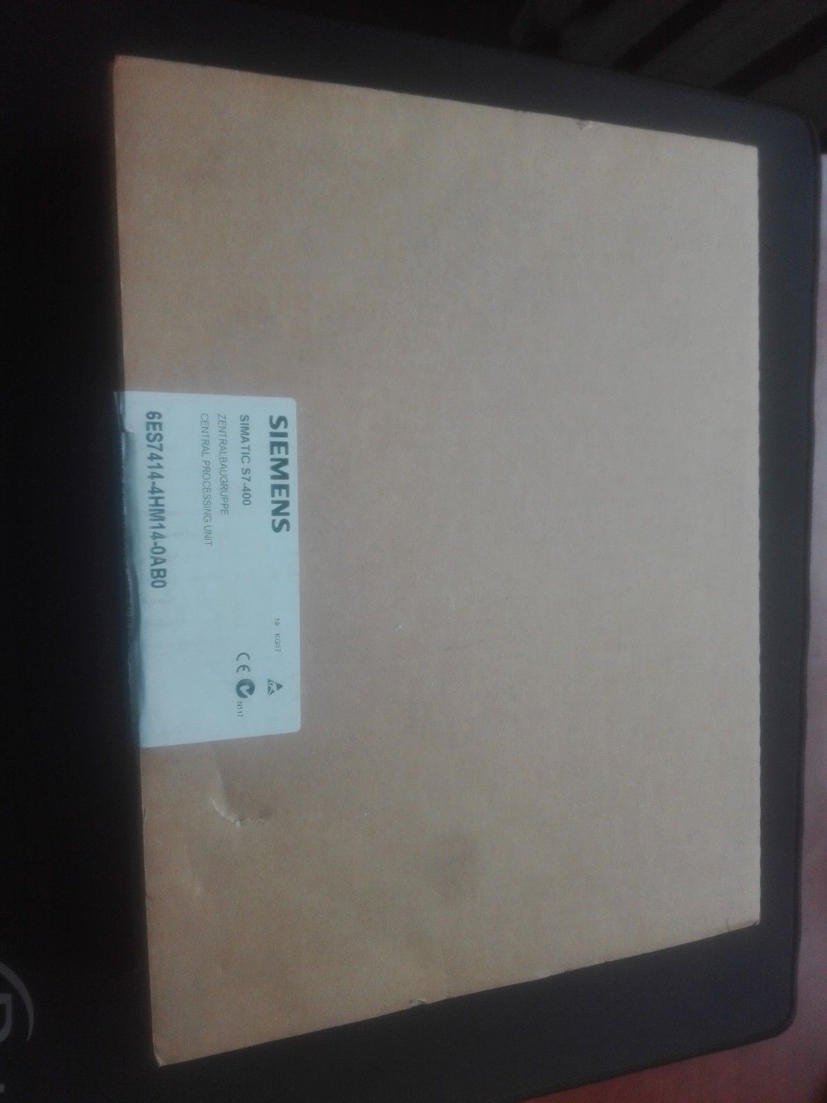 Siemens SIMATIC S7-400H central processing unit for S7-400H 6ES74144HM140AB0