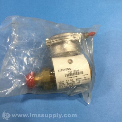 Siemens 257-02045 3/4&quot; NPT Pneumatic-Actuated Control Valve FNOB