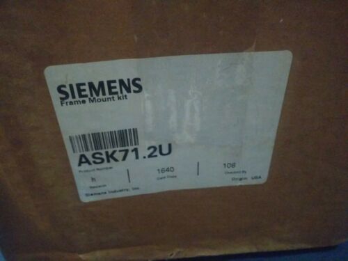 SIEMENS ASK71.2U FRAME MOUNT KIT NOS IN BOX