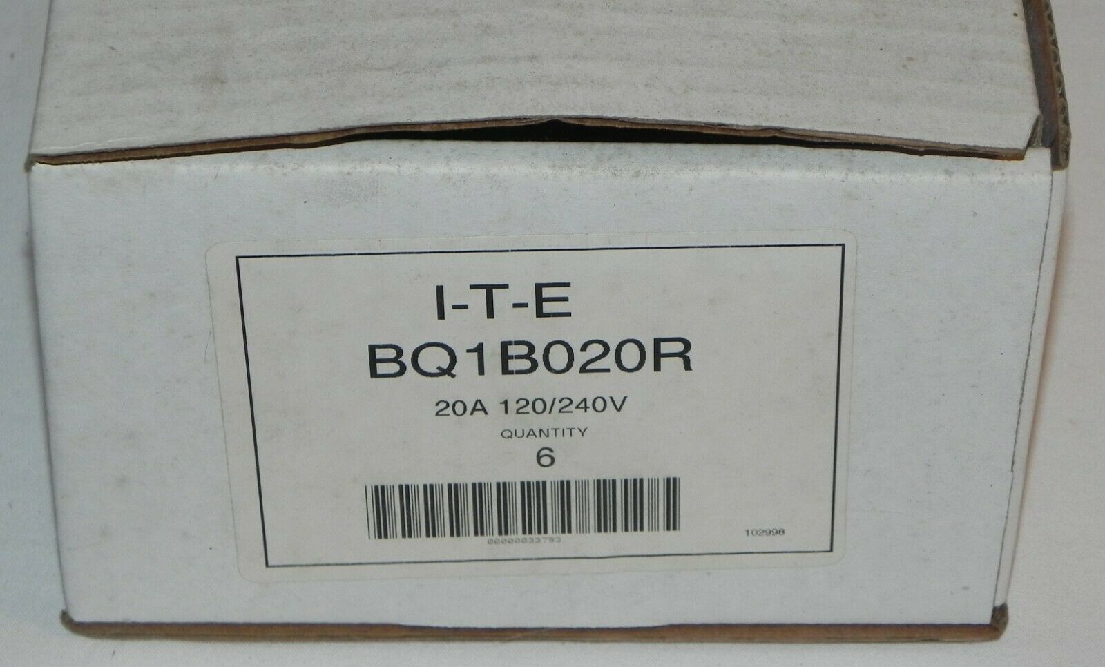 LOT of 5 - SIEMENS  20 AMP - BQ1B020R Circuit Breaker - BRAND NEW!!