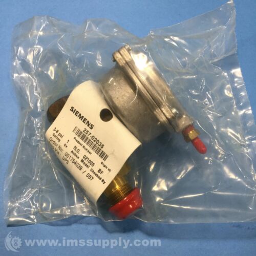 Siemens 257-02035 Pneumatic-Actuated Control Valve, 1/2&quot; NPT FNFP