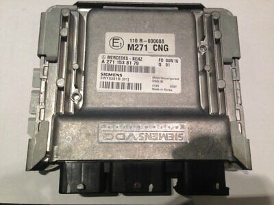 Mercedes W211 2004 1.8 CNG OM271 A2711538179 ecu engine computer