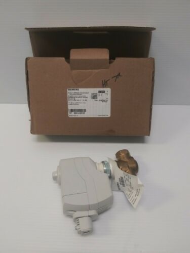 SIEMENS POWERMITE 599 VALVE - 1/2&quot; 2W N.0. LN BR OR Cv=1.6 FxF / 260-02030 *NEW*