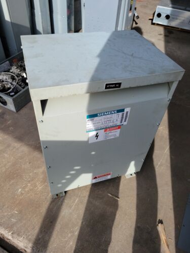 Siemens 3F3Y045 Transformer 45.0KVA 3PH Type: QL 480, 200-120V