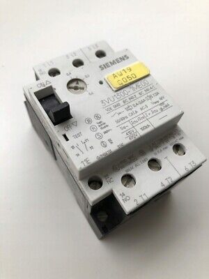 Motor circuit breaker 0.4-0.6A SIEMENS 3VU1300-1ME00 / D0R 5434