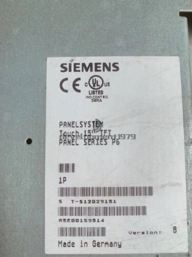 1PC Siemens Simatic Touch Panel PC A5E00159514 Used