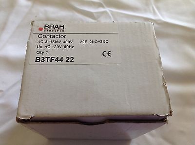 Siemens B3TF44 22 BRAH  Electric B3TF4422 NEW AC 120V 60 HZ 2NO+2NC