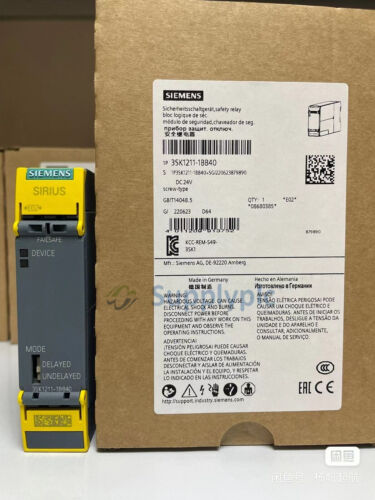 1PCS New Siemens Safety Relay 3SK1 211-1BB40 3SK1211-1BB40 3SK12111BB40