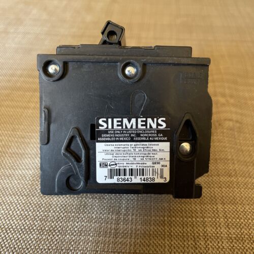 = Siemens Q230 30AMP 2 Pole Circuit Breaker 783643148383