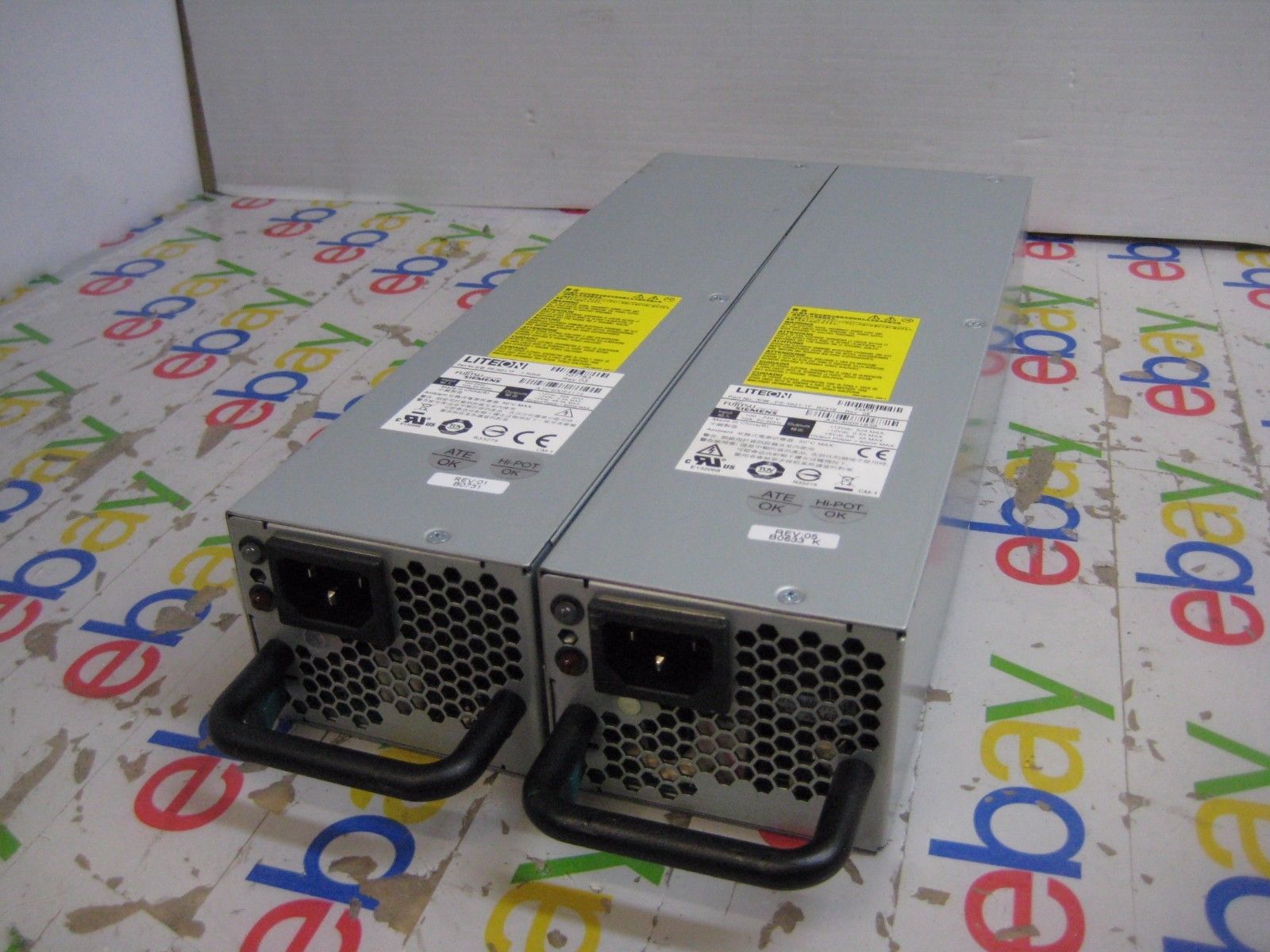 Lot 2x Fujitsu Siemens RX300 S3 Power Supply A3C40051839 Liteon PS-3601-1F -QTY+
