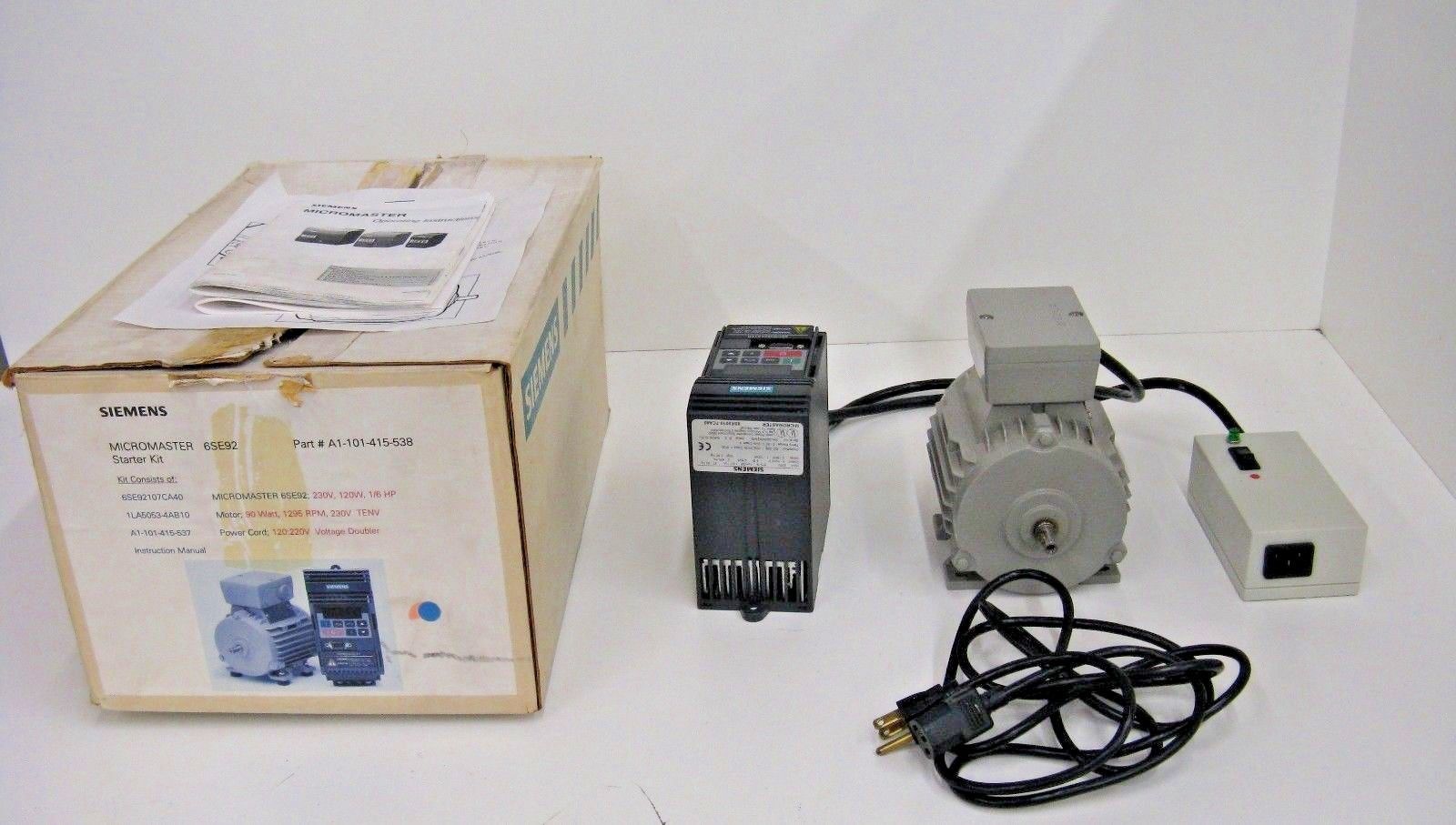 Siemens Micromaster Starter Kit Part # A1-101-415-538