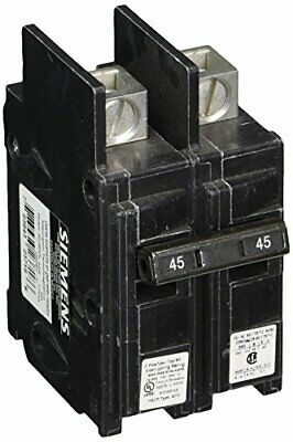 Siemens BQ2B045L 45-Amp Double Pole 120/240-Volt 10KAIC Lug In/Lug Out Breaker