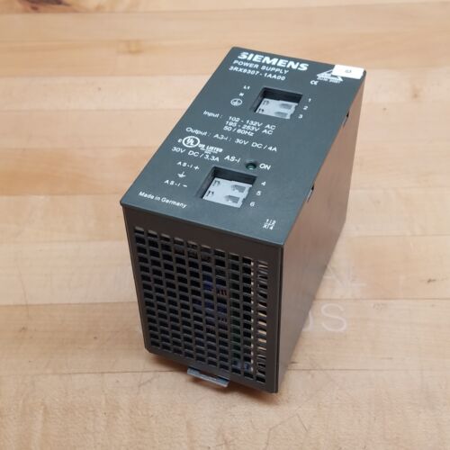 Siemens 3RX9307-1AA00 Interface Power Supply Unit, 102-132VAC / 195-253VAC