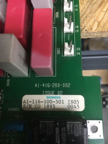 Siemens A1-116-100-501 Is05 Board