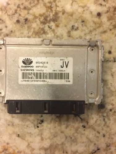 ENGINE CONTROL UNIT-ECU FOR DAEWOO 96342618 / 4HP16TCU SIEMENS 7654252