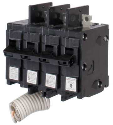 Siemens 3P Shunt Trip Bolt On Circuit Breaker 80A 240VAC, BQ3B08000S01
