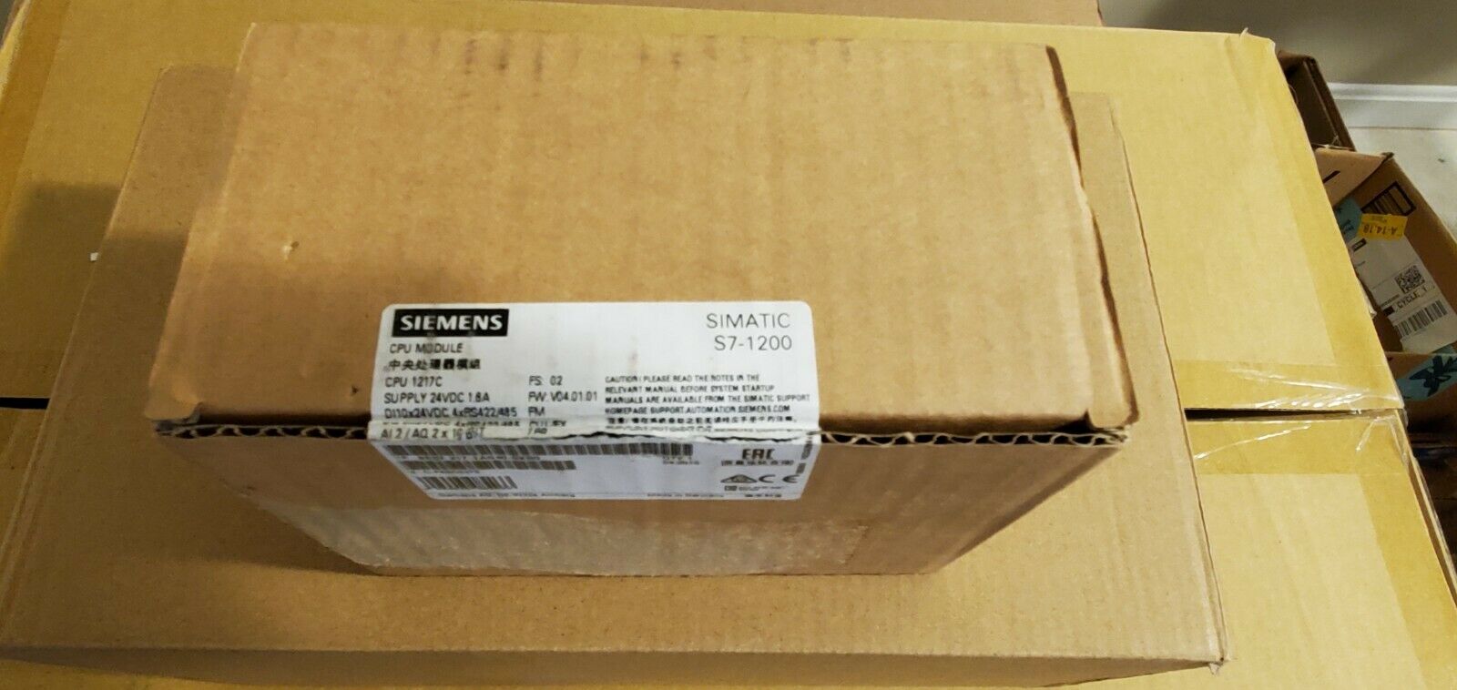 Siemens CPU 1217C, 6ES7 217-AG40-0XB0