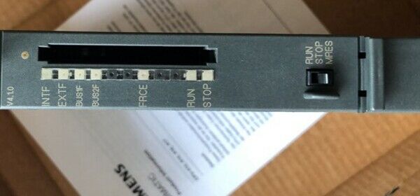 One New Siemens 6ES7 412-0XG04-0AB0 PLC Module 6ES7412-0XG04-0AB0