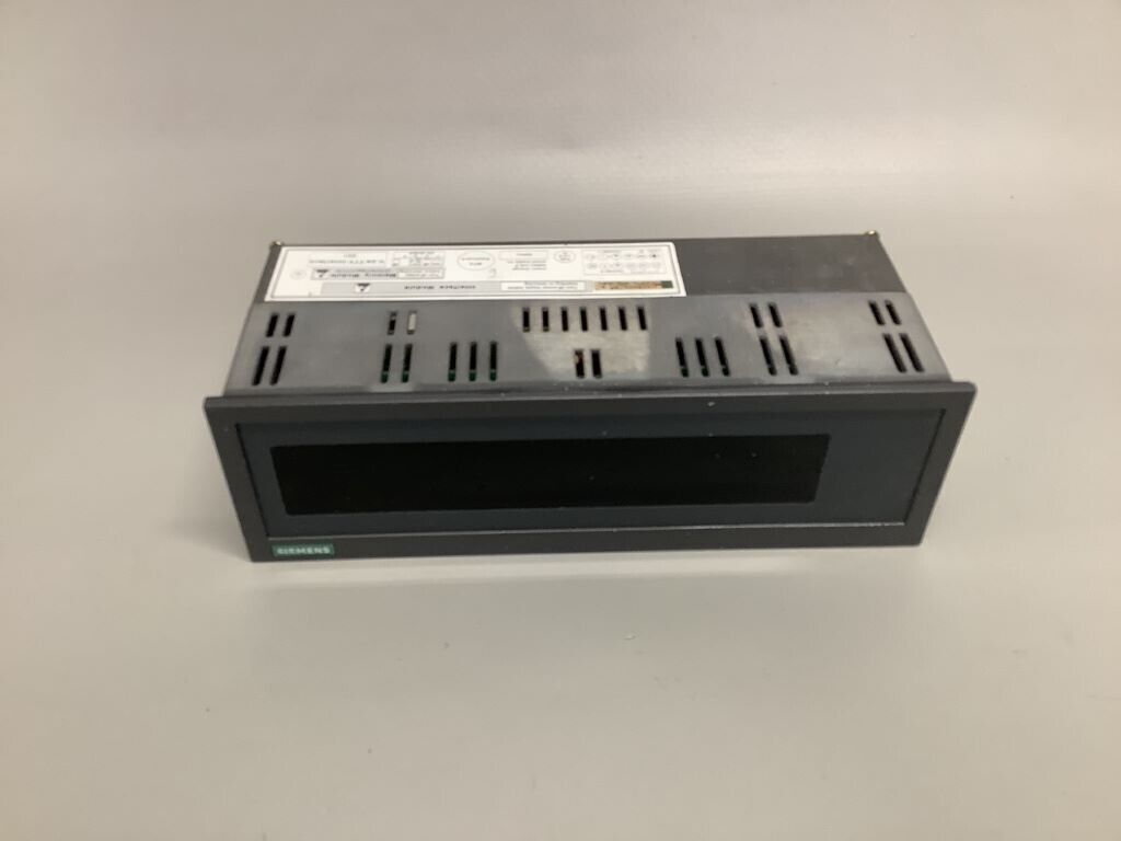 6AV30101EL00 - SIEMENS - 6AV3010-1EL00 Display two line RECONDITIONNE