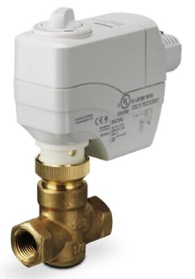 Siemens 260-02030 2-Way 1/2" Terminal Unit Valve, Cv 0.4, Normally Open, F x F