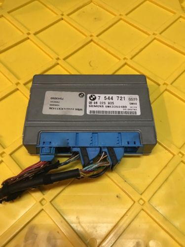05 BMW 325i sedan 2.5l 6cyl ECU TCU 7544721 5WK33504BB  SIEMENS GENUINE OEM