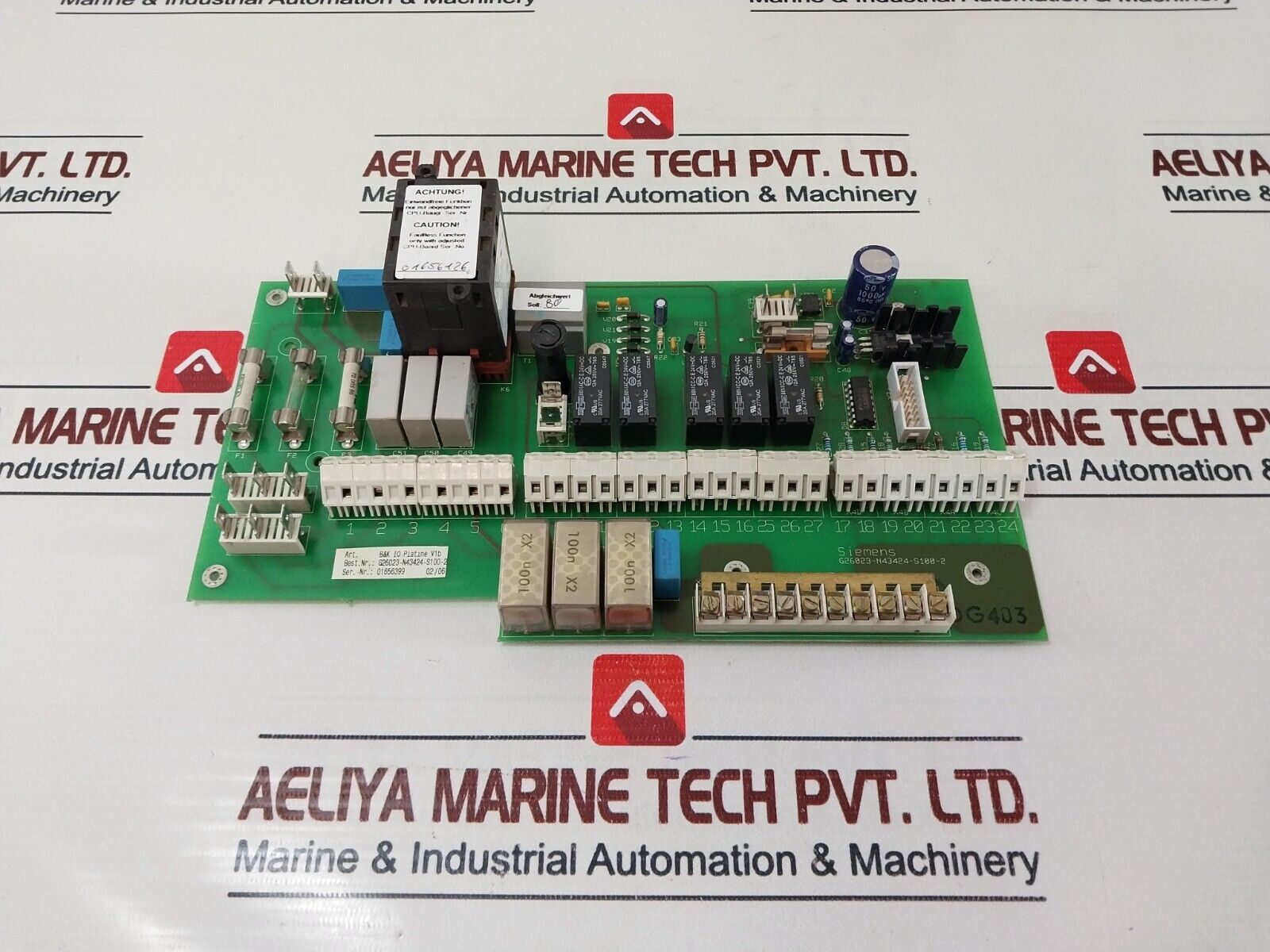 Siemens G26023-n43424-s100-2 Printed Circuit Board