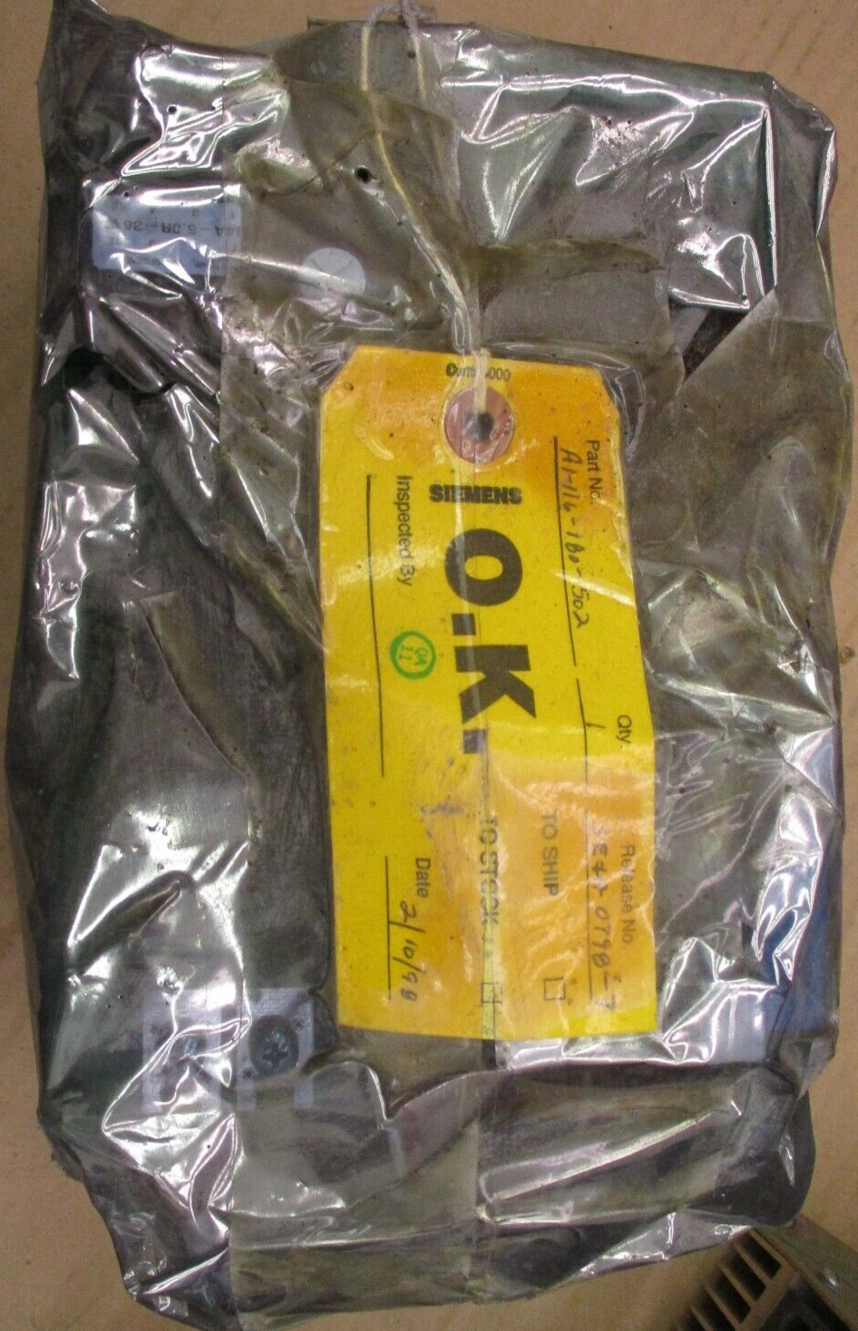 Siemens A1-116-180-502 Field Supply  A6041ISU
