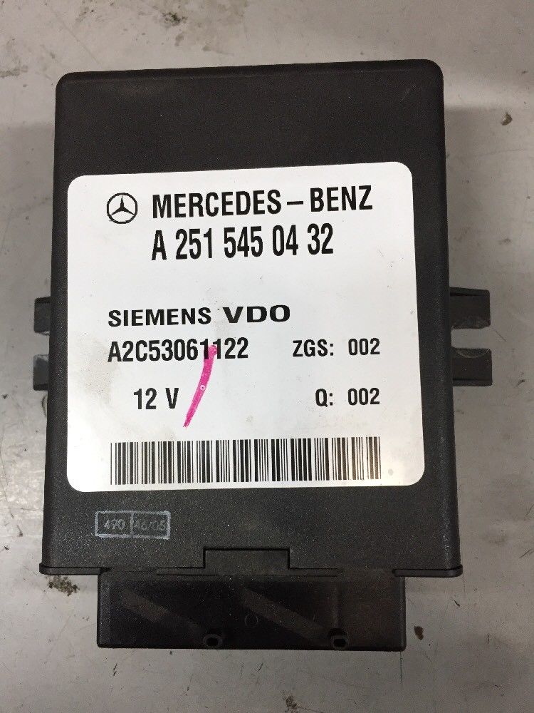 2007 R350 Air Suspension Control Module A2515450432