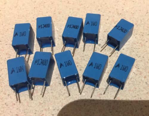10PCS NEW EPCOS SIEMENS B32529D6104J 0.1UF 100nF 400V 5% HQ TUBE AMP CAPS !